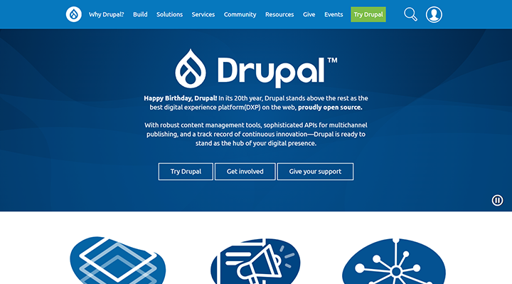 Система управления сайтом drupal