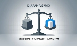 Сравнительный обзор конструкторов сайтов: Диафан VS Wix